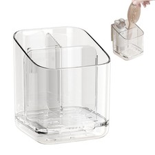 Wall Mounted Toothbrush Holder Bathroom Storage Organizer Electric