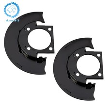 1 Pair Front Disc Brake Backing Plate Dust Splash Shield For Chevrolet Gmc 99-24 1 Pair Front Disc Brake Backing Plate Dust Splash Shield For Chevrolet Gmc 99-24