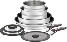 Jamie Oliver by Tefal Ingenio 9-teiliges Topf und Pfannenset abnehmbarer Griff