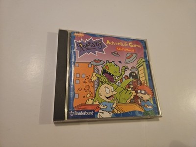 Vintage Rugrats Adventure Game PC Original WINDOWS 95/98 W/Manual Nickelodeon