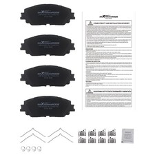 4pcs Front Ceramic Brake Pads Set for Lexus ES250 2021-2025 ES300h 2019-2025
