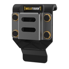 Drill Holster  Tape Measure Holder for Tool Belt - Fits 2.7" Belt Black 