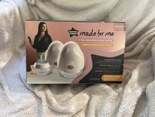 Tommee Tippee Made for Me In-Bra Wearable Breast Pump, 2 Pumps, App, Beige