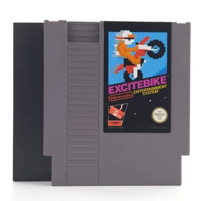 Nintendo NES Spiel: Excitebike - Modul und Schuber (PAL-B NOE) - Bild 1 von 4