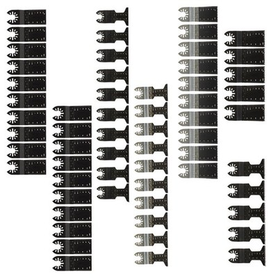 60Pcs Universal Metal Wood Plastic Multitool Quick Release Saw Blades