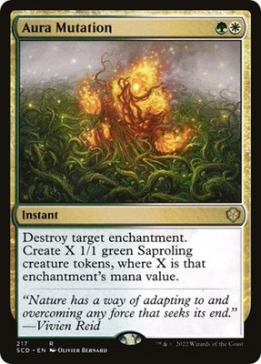 ~ Aura Mutation ~ NM ~ Commander 2022 Starter Decks ~ MTG ~
