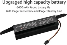 Upgraded 6400Mah 14.4V 92.16Wh Battery - Compatible with Eufy Robovac X8 Seri...
