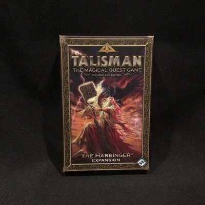 Talisman Rev 4th Edition Game THE HARBINGER Expansion FFG 100% Complete w box