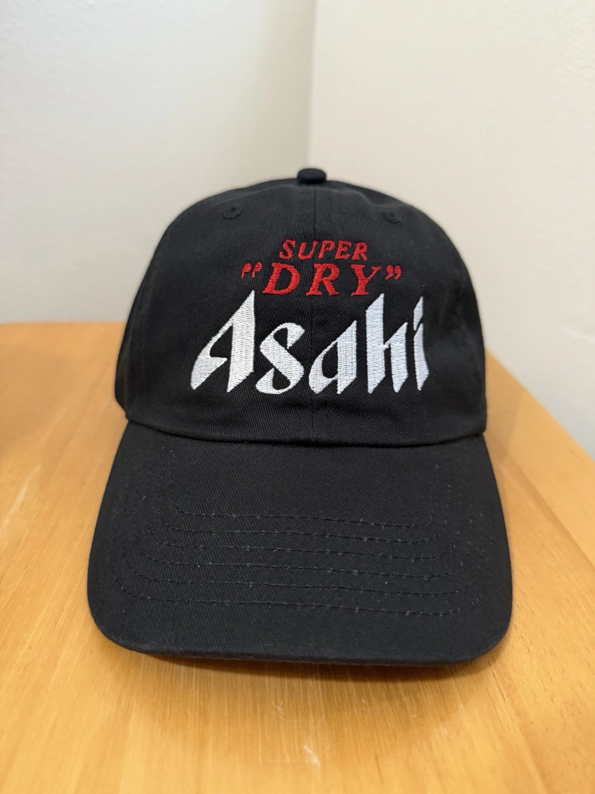 Asahi “Super Dry” Strap Back Dad Hat Japanese Collectable Beer Baseball Cap