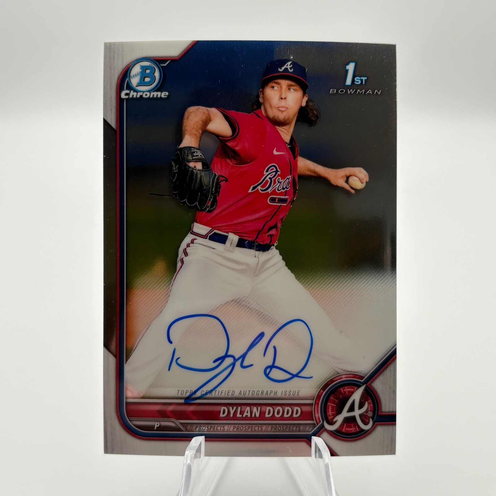 2022 Bowman Chrome Prospect Auto Dylan Dodd #CPA-DD Auto