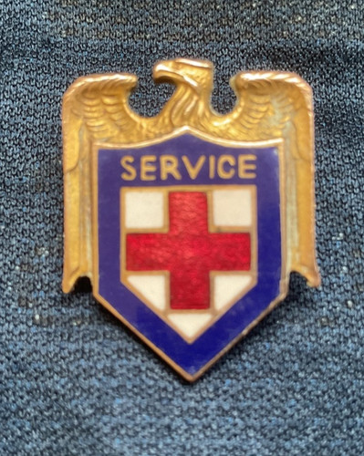 Rare WW II American Red Cross pin