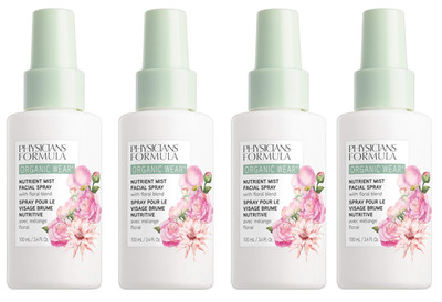 Physician's Formula Organic Wear Nutrient Mist Facial Spray, 3.4 oz (4 Pack)