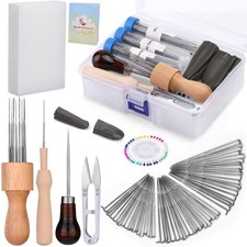 IMZAY Needle Felting Tools, Wool Supplies, 60pcs, Multicolor01-70Pcs