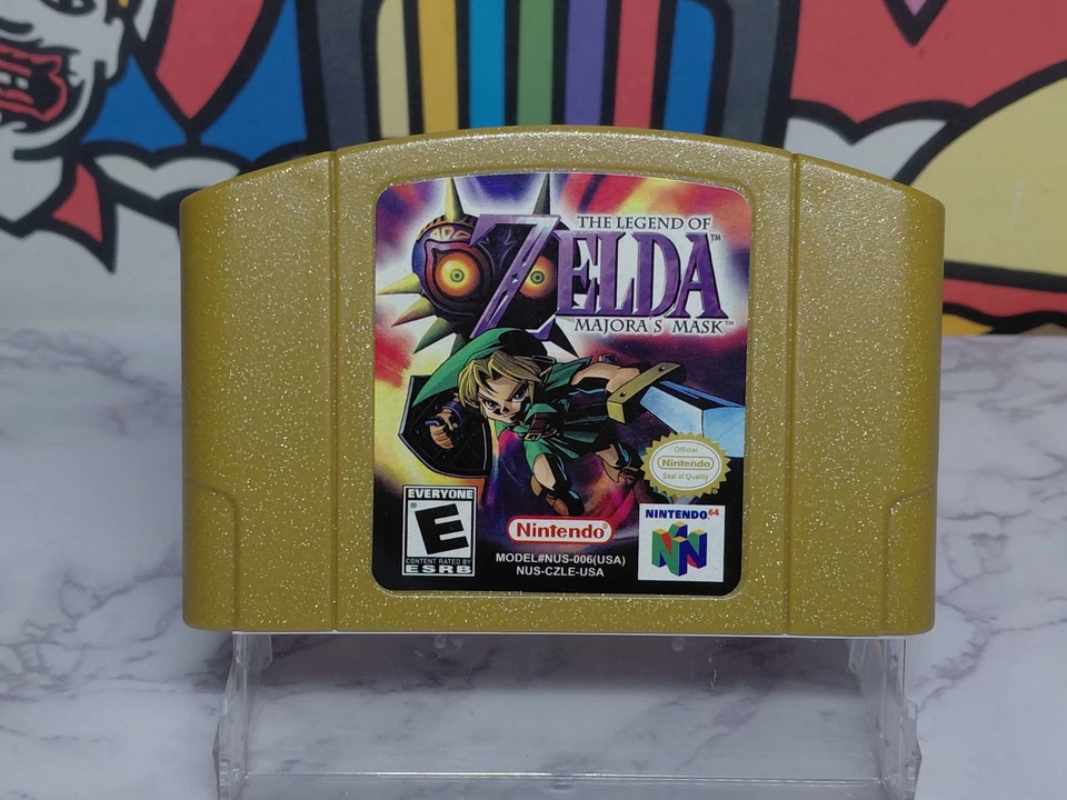 N64 Legend Of Zelda: Majoras Mask MODERN US VERSION & OEM Expansion Pack Tested - Image 2 of 4