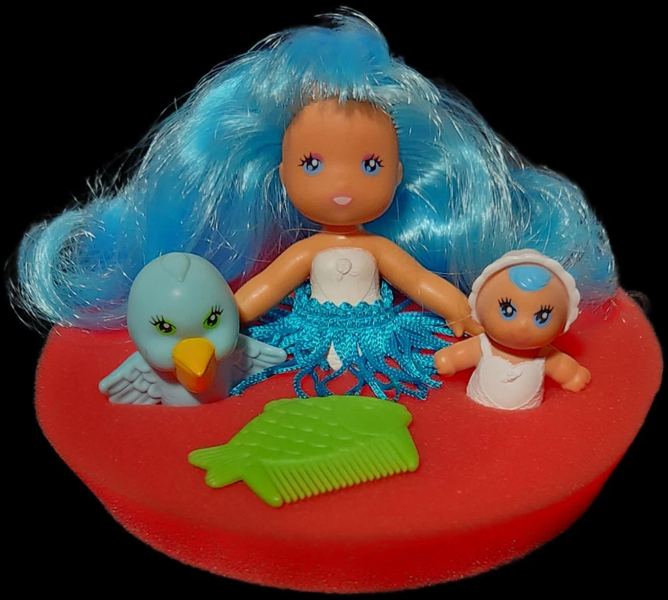 De Colección Kenner Sea Wees Tropigals Sirena Camille Bebé Cascada Pelly Esponja Peine Usado en Excelente Condición Foto 3 de 4