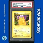 1999 POKEMON GAME SHADOWLESS #58/102 PIKACHU RED CHEEKS PSA 6