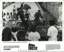 1986 Press Photo Actor Charles Rocket in "Down Twisted" Movie - hcq33251