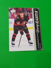 Jacob Bernard-Docker 2021-22 Upper Deck Young Guns #495 Ottawa Senators