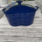 Country Cottage Cast Iron pot Blue — photo 5