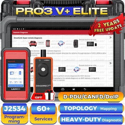 2026 LAUNCH X431 PRO3S+ Elite PRO5 Car Diagnostic Scanner Programming ECU Coding