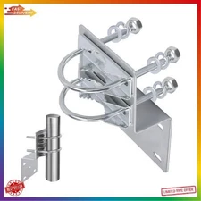 Pole Mounting Bracket Antenna Mount Heavy Duty Antenna Pole Mount Kit Outdoor