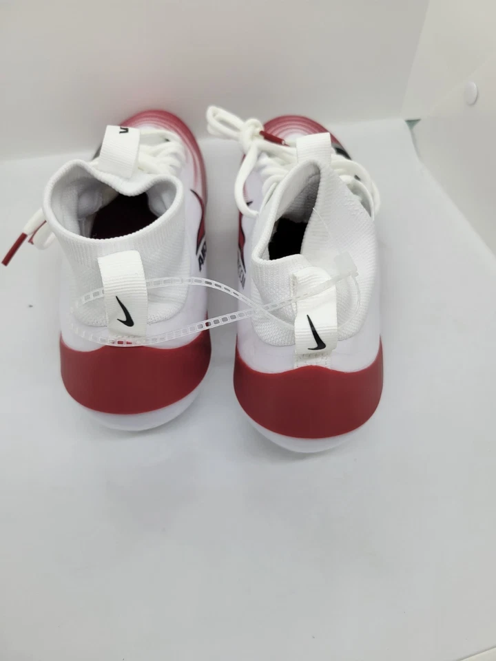 Men's Nike Air Zoom Vapor Pro 1 White Crimson Football Cleat HM8850-102 Size 8.5 - Image 3 of 4