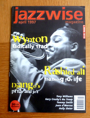 Jazzwise Magazine April 1997 First Issue Wynton, Rashied Ali, Tony Williams