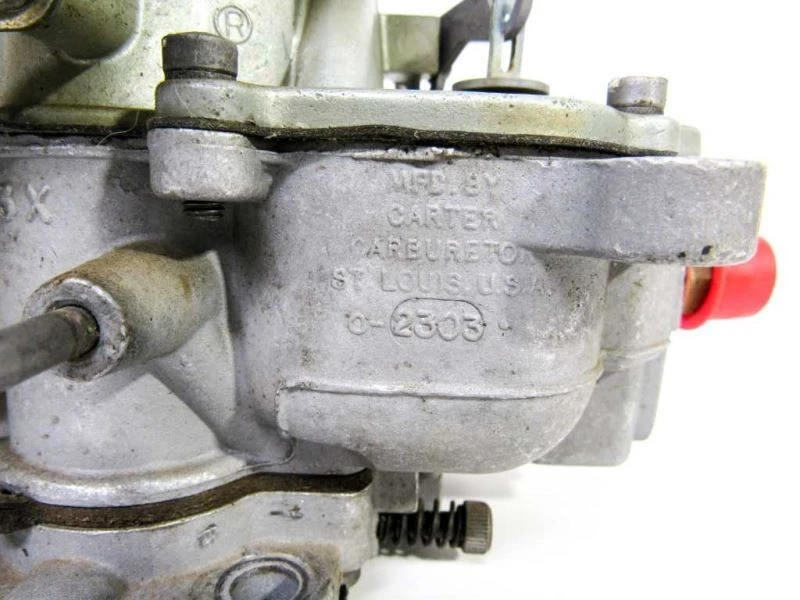 Carburador 68-69 Dodge Charger Plymouth GTX Uremco 6-6117 Reman Carter 2bbl Foto 3 de 4