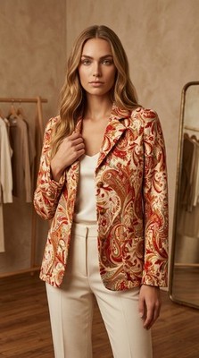 Linda Allard Ellen Tracy Wool Jacket Size 4