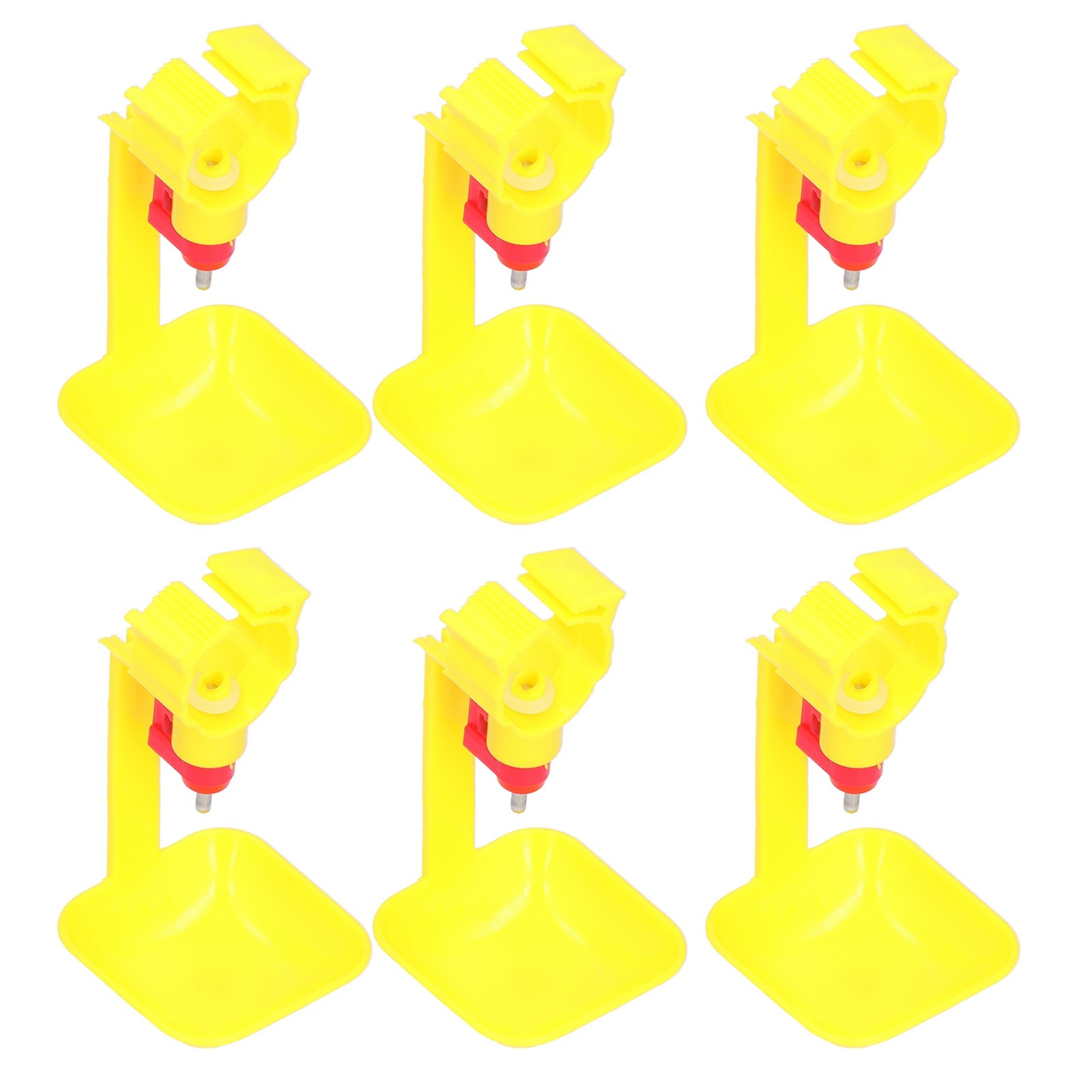 10Pcs Chicken Nipple Drinker With Cup 20ml Integrated Automatic Drinking Bowl