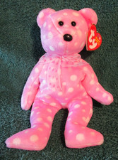Ty Beanie Baby Fizz the Bear DOB February 16, 2003 MWMT Free Shipping