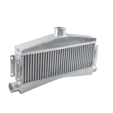 Bar&Plate Custom(2 In/1 Out)Universal Twin Turbo Intercooler 14.6"x27.6"x3.5"