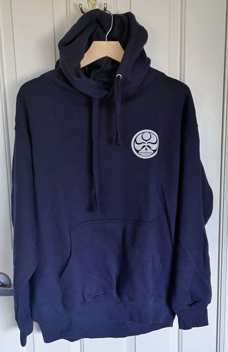 NEW Mens Hawaiian Island Creations HIC Circle Sky Hoodie Sweatshirt M NWT Navy