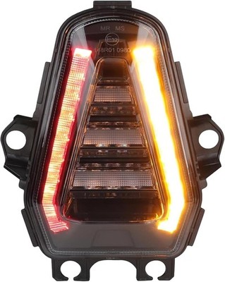 LED Tail Light Turn Signal Brake For Honda CB650R CBR650R 2024-2026 Smoked Lens