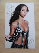 Mya Harrison autograph signed 18x27 cm picture