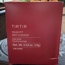 TIRTIR Mask Fit Red Cushion Foundation 18g 0.63 oz 23N SAND K-Beauty NEW