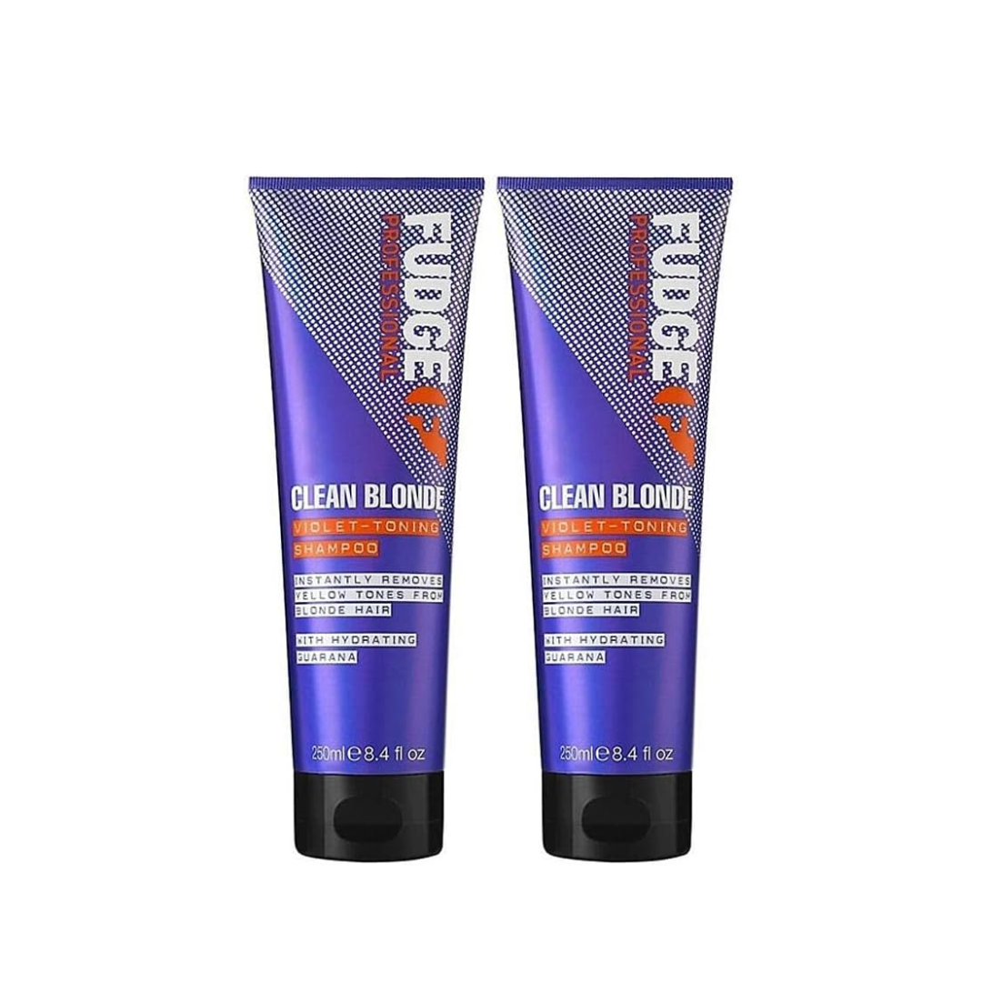 Fudge Unisex Clear Clean Blonde Purple Violet Toning Shampoo 250Ml In - Image 12