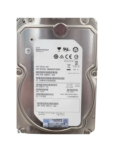 HP SAS 4TB Internal Hard Disk Drives for sale | eBay