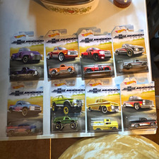 Hot Wheels Diecast Car Lot/Collection 8-9 Multicolor Cars, Ages 3-11