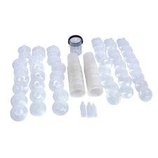 Disposable Paint Spray Gun Cup Liners And Lid System 27 Ounce x 50