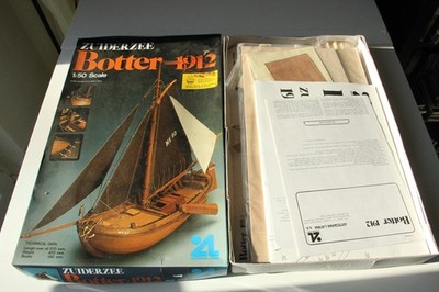 Zuiderzee Botter 1912 MK 80 Holzbausatz 1:50 (57 x 47 x 15cm) - unbenutzt in OVP