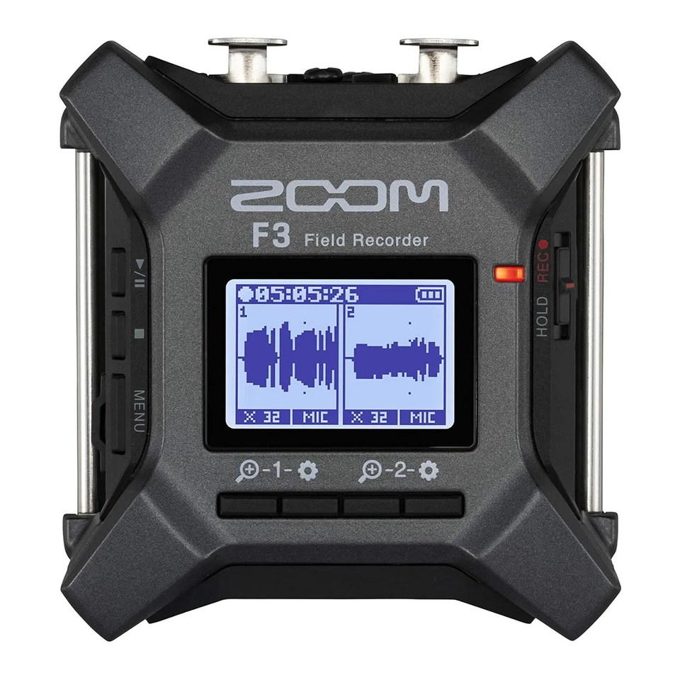 Zoom F3 Handheld Field Recorder MultiTrack with 32-Bit Float Technology