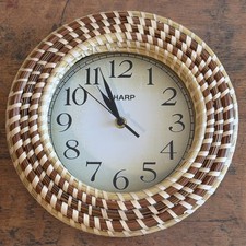 Charleston Gullah Sweetgrass Wall Clock 10