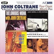 Image of John Coltrane And Associates - Four Classic Albums Plus 2CD New/Sealed