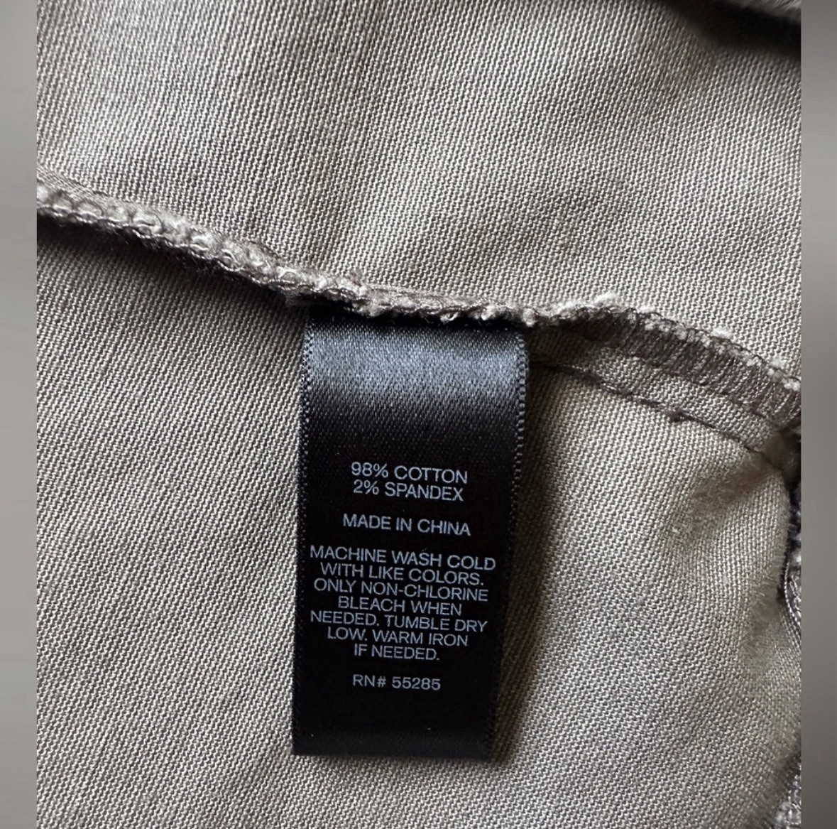 Express light brown utility jacket, Size Medium - image 7