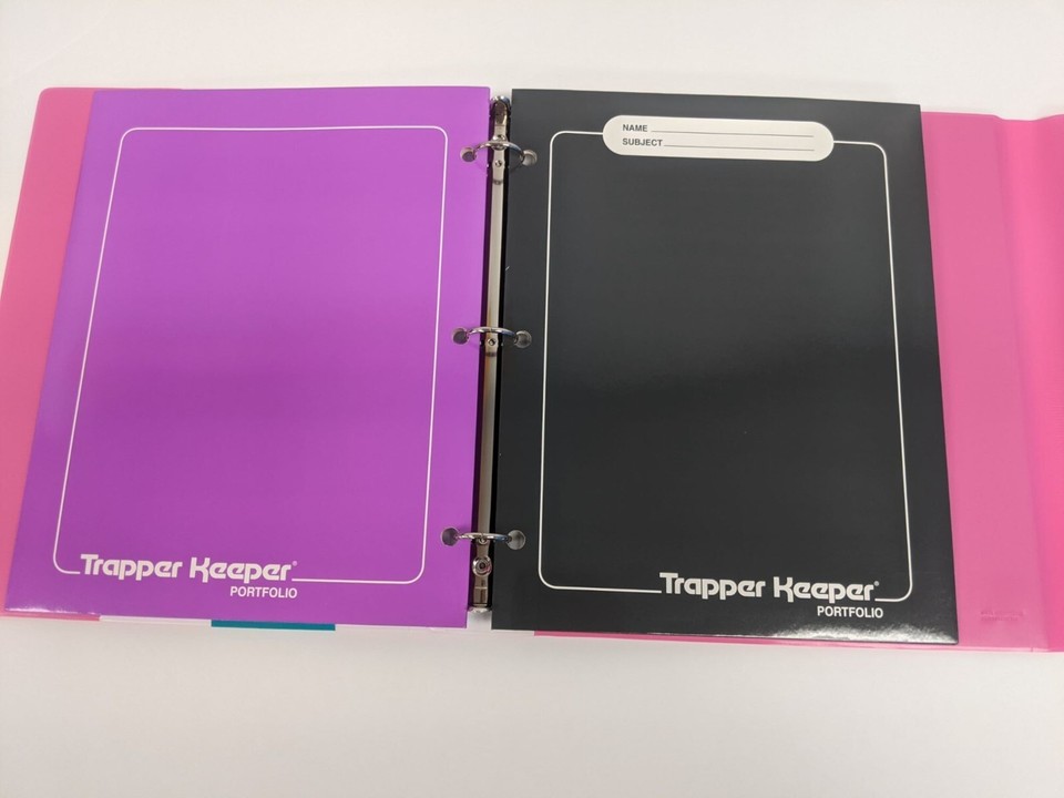 Mead Original Trapper Keeper Binder Retro Portfolio Vintage Style