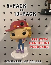 Funko Pop Floating Display Shelf for Handprint Pegboard (FOR STANDARD POPS)
