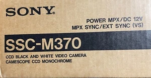 SONY SSC-m370 CCD black and white video surveying camera
