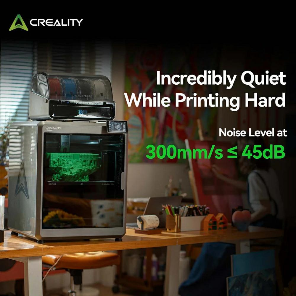 Creality K2 Plus Combo Multicolor 3D Printer With Second CFS & CFS