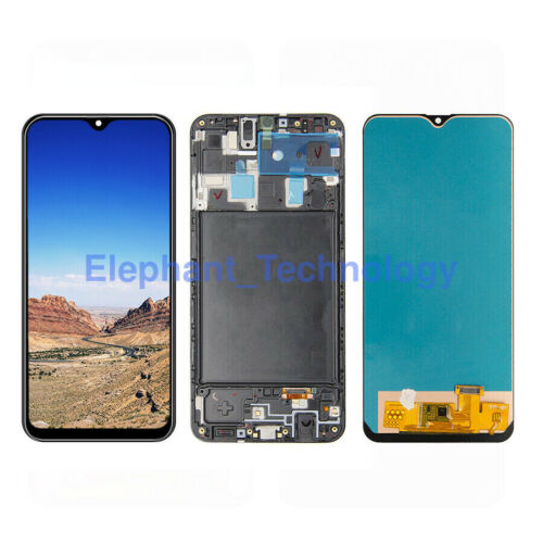 For Samsung Galaxy A20 SM-A205U A205F A205G LCD Touch Screen Digitizer ±Frame QC - Picture 1 of 11